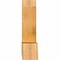 Ekena Millwork Portland Rough Sawn Timber Gable Bracket, Western Red Cedar, 48"W x 24"H x 6"D x 6"F, 12/12 Pitch GBW048X24X0606POR00RWR - alternate 5